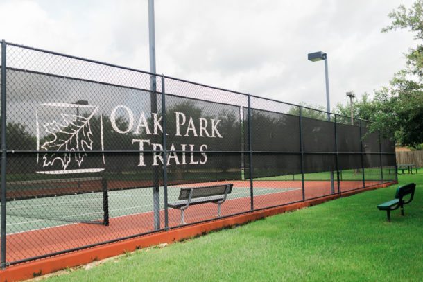 Get Out And Play Tennis in Oak Park Trails!