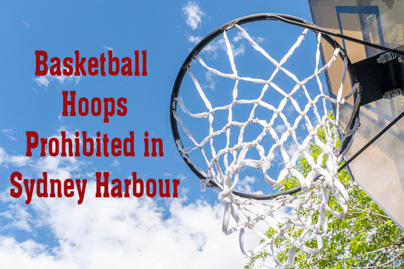 Reminder Regarding Basketball Hoops