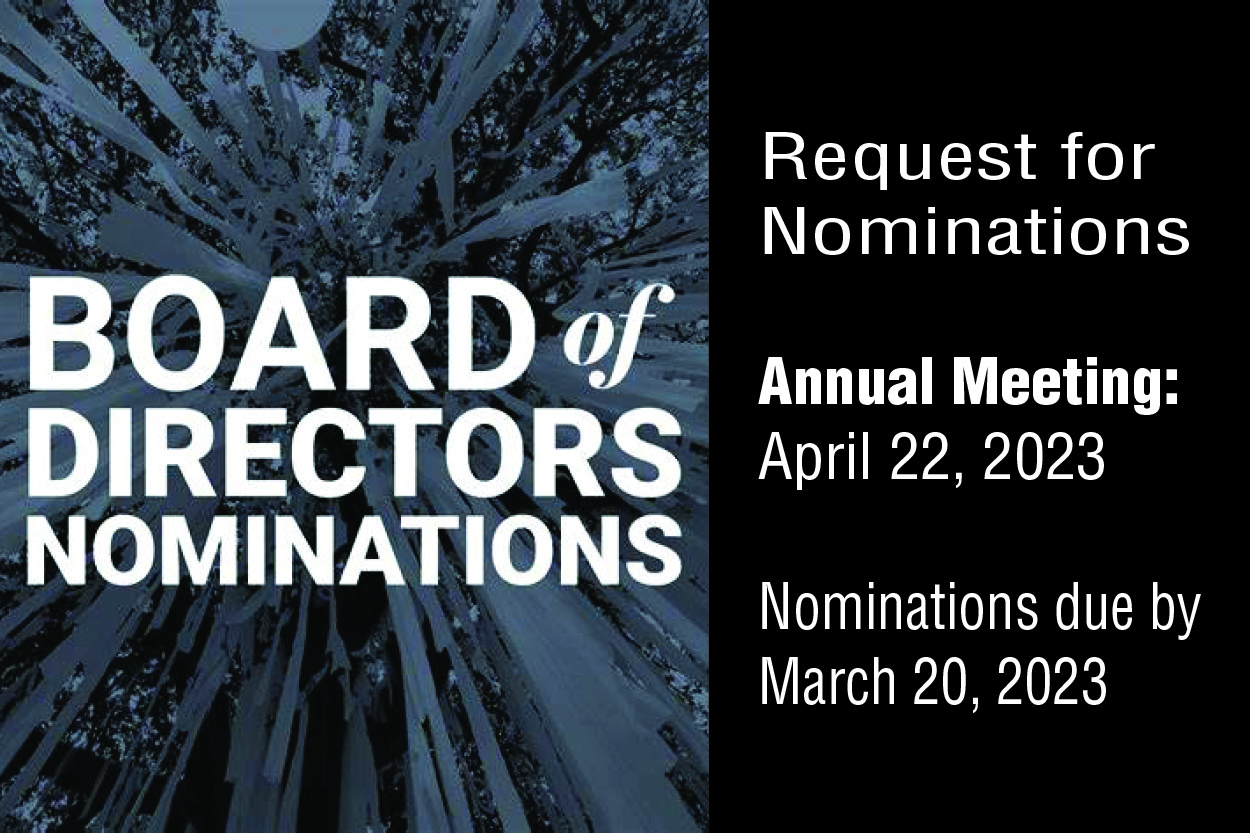 Request for Nominations for Board Members
