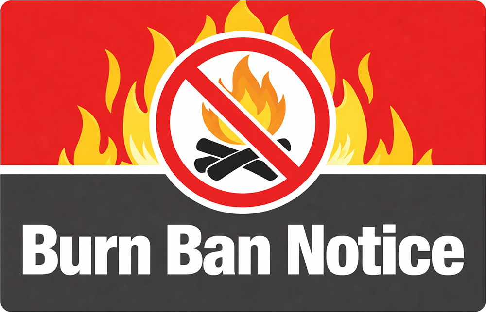 Williamson County Burn Ban Remains in Effect as Drought Index Reaches 718